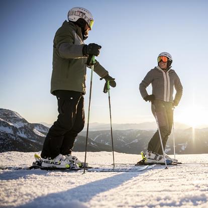 Skiing in the environs of Marlengo