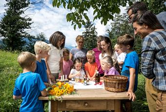 Familienprogramm in Schenna bei Meran