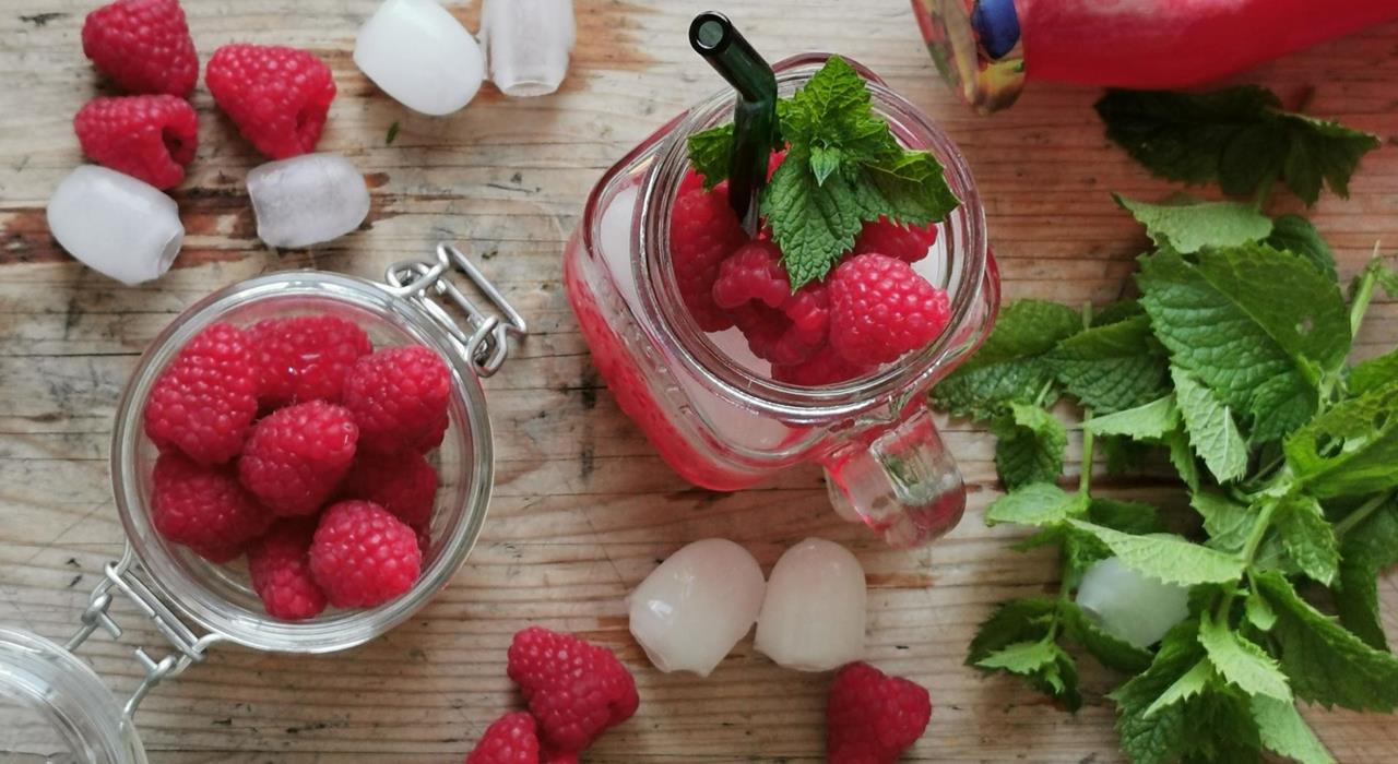 Raspberry syrup