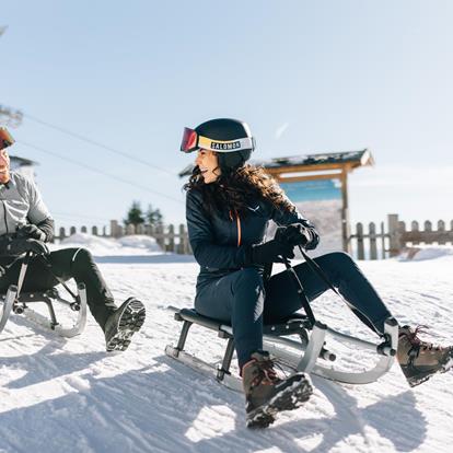 Tobogganing in Hafling-Vöran-Meran 2000