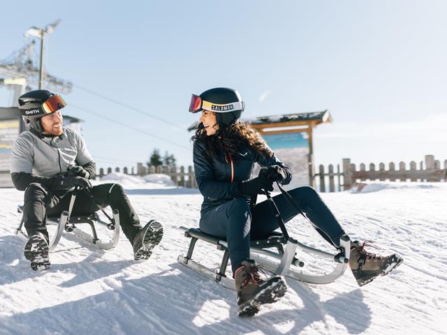 Piste da slittino ad Avelengo e Merano 2000