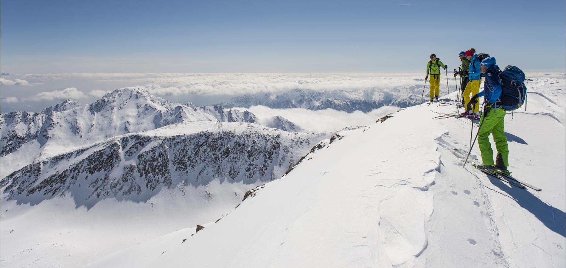 Winter in the Schnalstal Valley