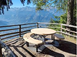 New rest areas in Hafling and Vöran: places to linger, marvel and enjoy