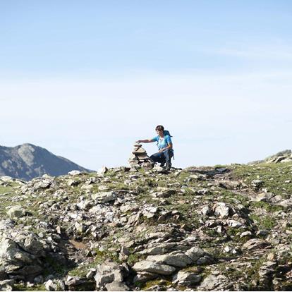 Hiking along the Hufeisentour which passes also through Hafling, Vöran and Meran 2000