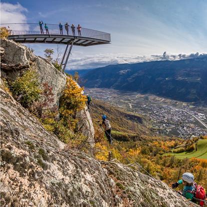 Der Klettersteig Knott