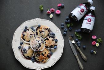 Siemr-Huckleberry Muffins