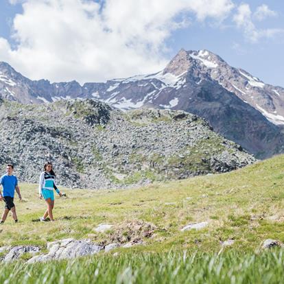 Wandern in der Alpin Arena Schnals