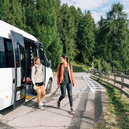 Wanderbus im Passeiertal
