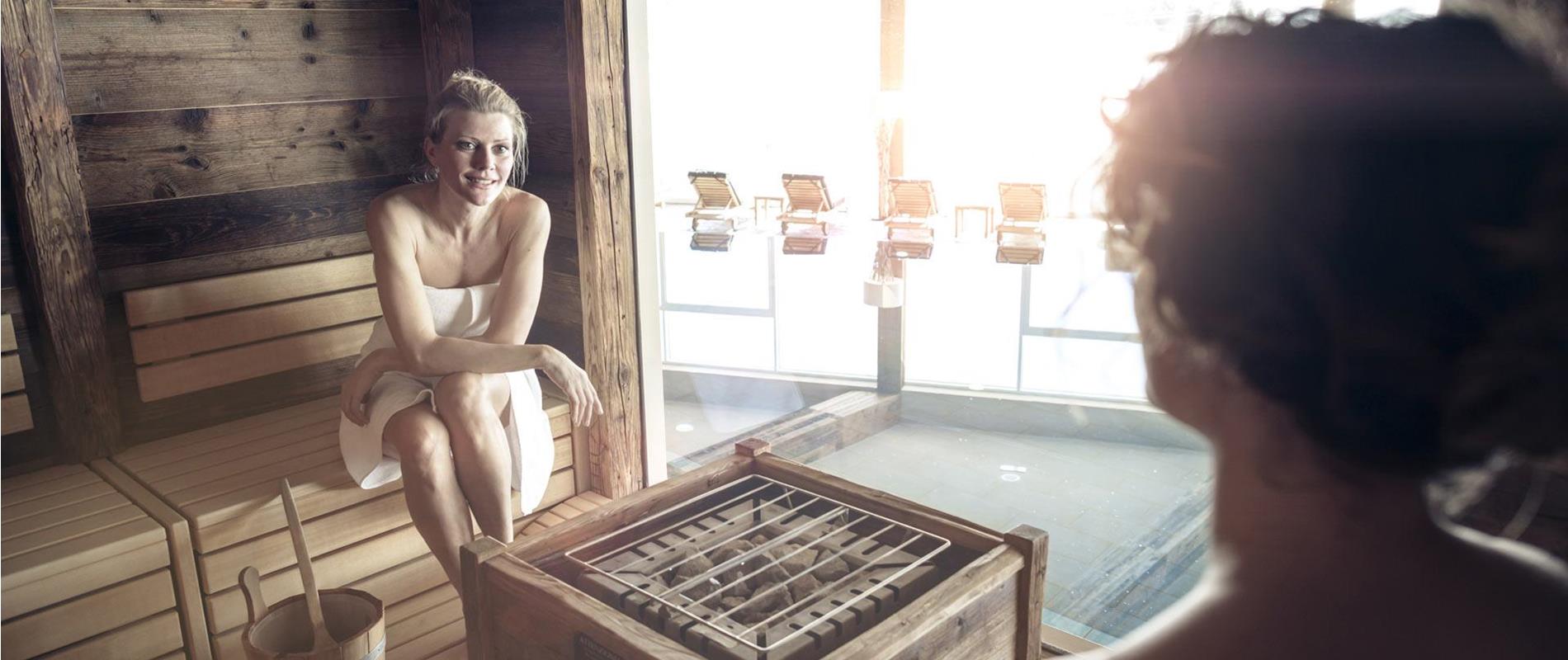 Sauna Vigilius Mountain Resort